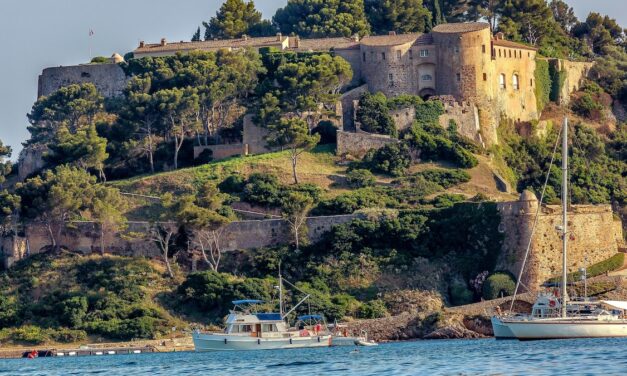 Where do French presidents unwind? This stunning medieval fortress on the French Riviera.