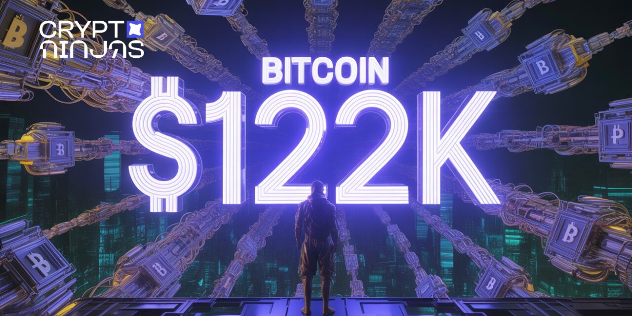 Bitcoin Hits $122K but CZ Warns: “In a Few Years, This Will Be Just a Fraction”