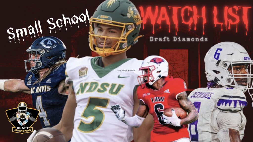 NFL Draft Diamonds 2025-2026 Small School Prospect Watch List | Over 1000 Players