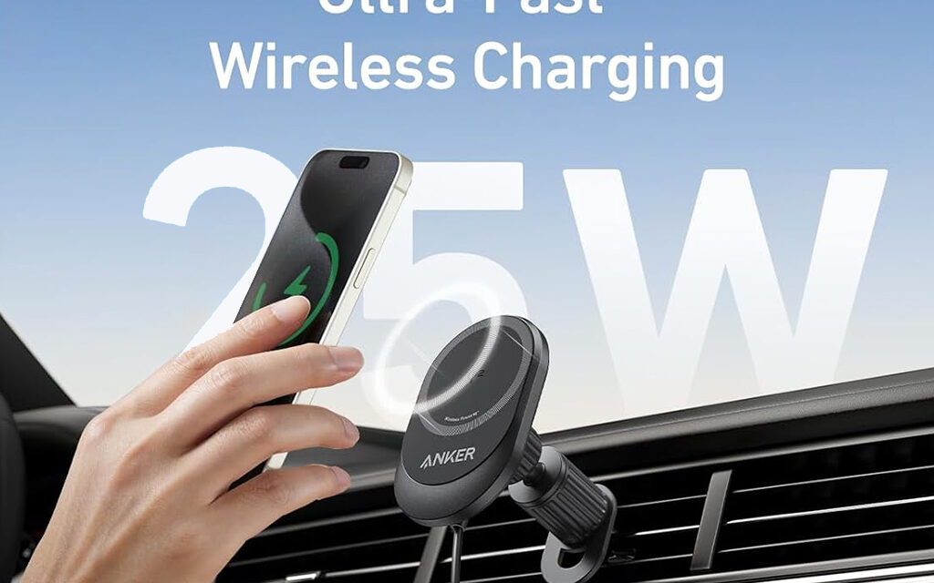 Updated Anker wireless car charging pad with Qi 2.2 and 25 W fast charging leaks