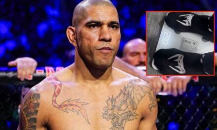 Alex Pereira shows he faces huge weight cut after stepping on the scale two weeks before UFC 320