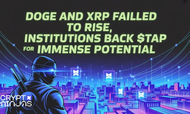 DOGE And XRP Failed to Rise, Institutions Back $TAP for Immense Potential