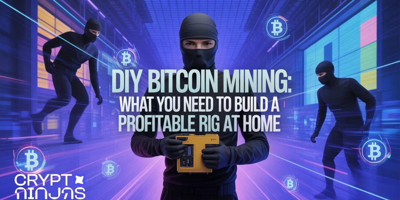 DIY Bitcoin Mining: What You Need to Build a Profitable Rig at Home