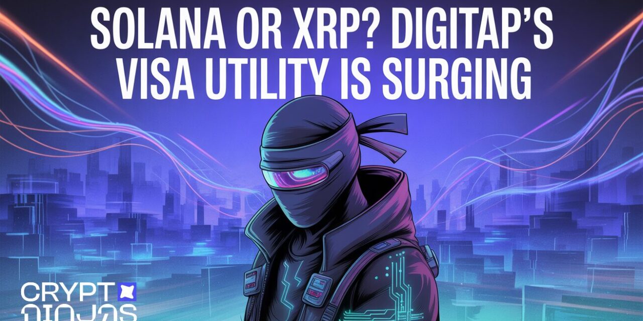 Solana or XRP? Digitap’s Visa Utility Is Surging