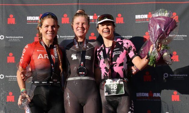 British Army trailblazer on rollercoaster ride before her first pro podium at IRONMAN Wales