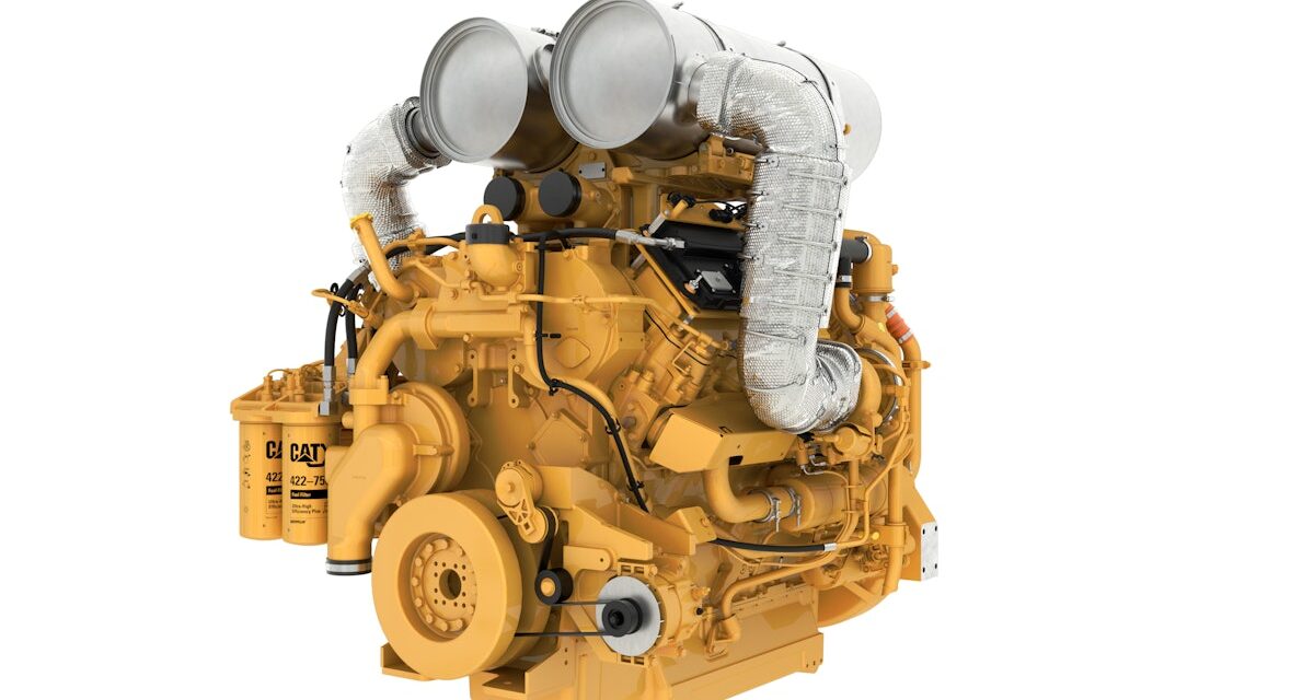 Cat Releases New 1,200-HP Diesel Engine with Increased Durability, Power Density