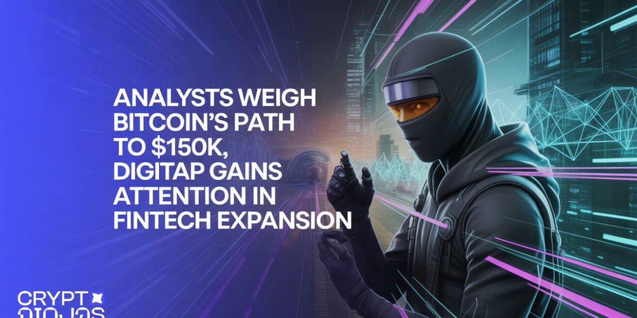 Analysts Weigh Bitcoin’s Path to $150K, Digitap Gains Attention in Fintech Expansion