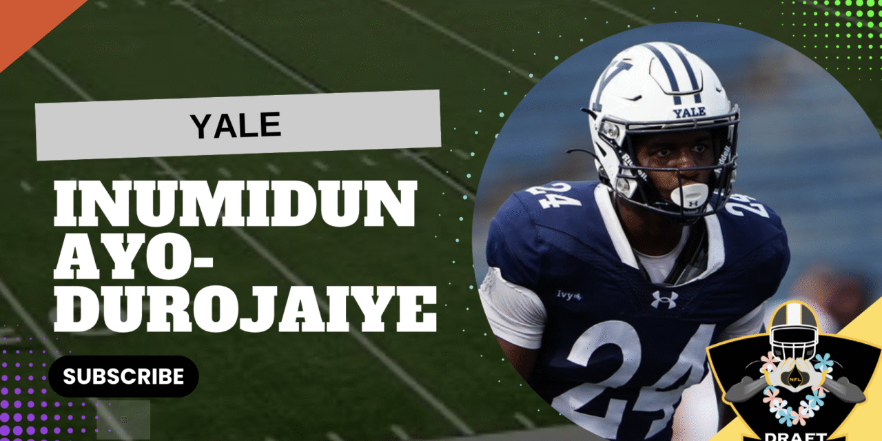 Inumidun Ayo-Durojaiye, LB, Yale | 2026 NFL Draft Prospect Zoom Interview