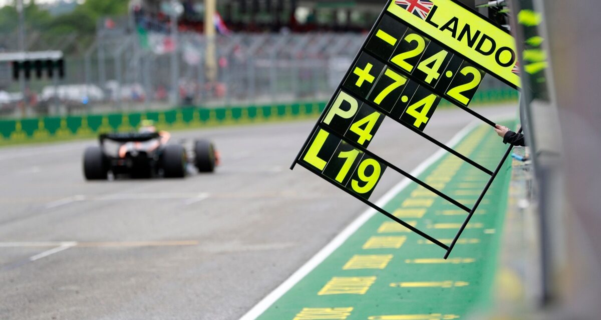 This is why radios haven’t fully replaced pitboards in F1