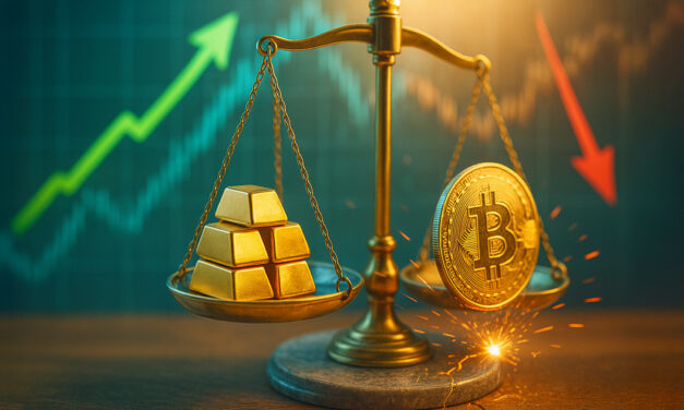 Why the price of gold is rising while Bitcoin is struggling