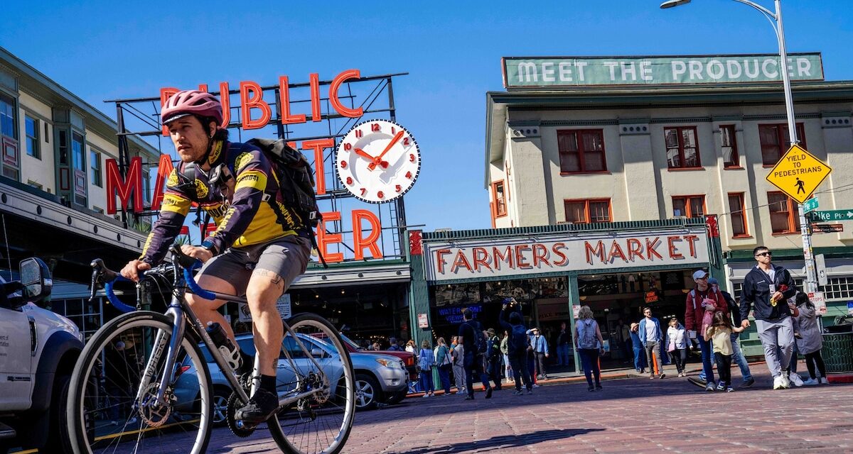 Seattle is a city best explored via bike