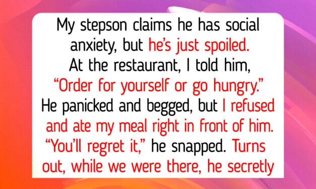 I Refuse to Let My Spoiled Stepson Ruin Our Family