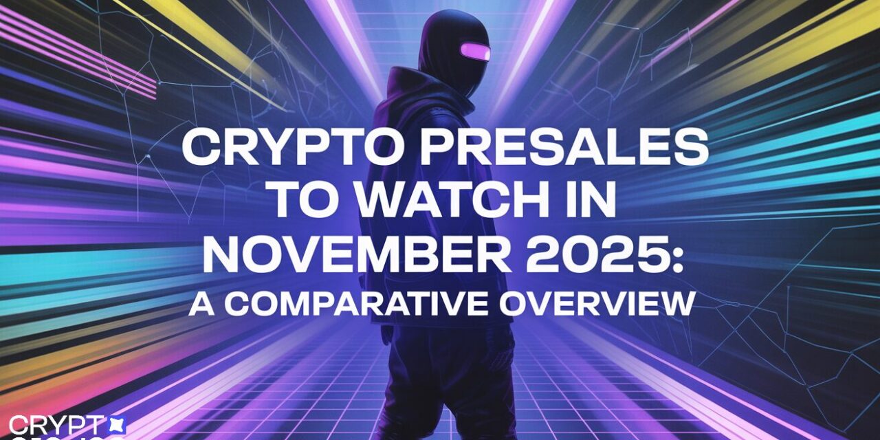 Crypto Presales to Watch in November 2025: A Comparative Overview