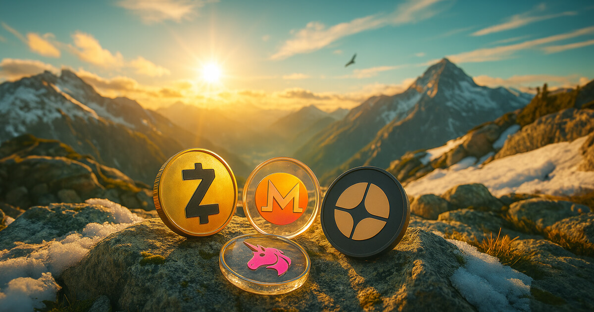 Only these 4 cryptocurrencies are in profit from the Top 50 over the last week