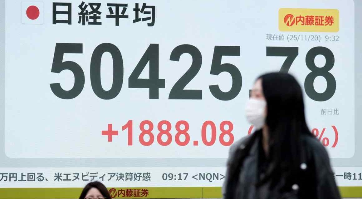 Global tech stocks rally after Nvidia earnings bolster AI bulls