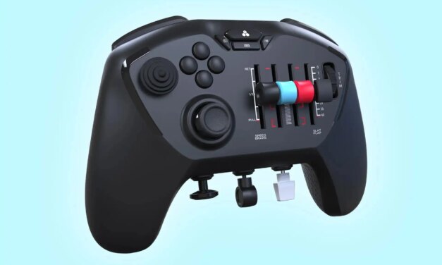 This crazy Echo game controller has special inputs for flight sims