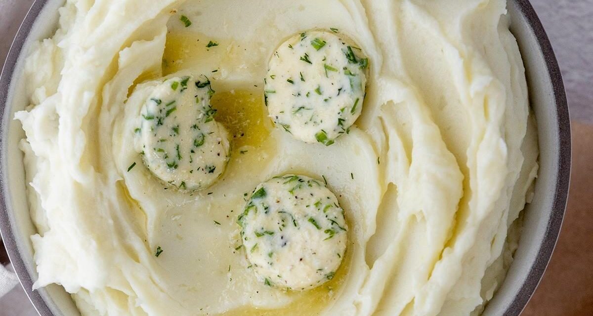 Hetal Vasavada’s Mashed Potatoes with Horseradish & Dill Butter