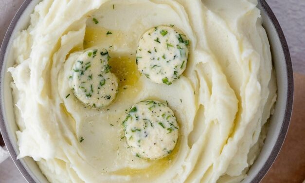 Hetal Vasavada’s Mashed Potatoes with Horseradish & Dill Butter