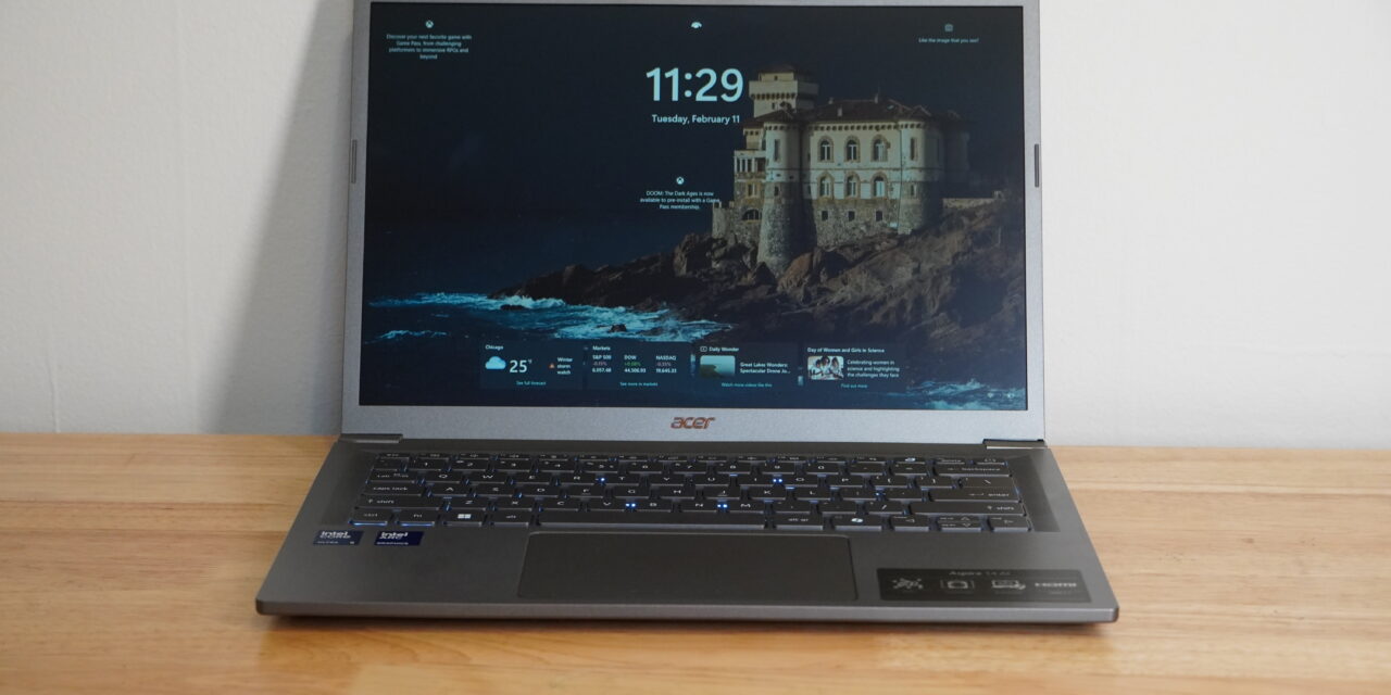 This touchscreen Acer laptop with 32GB of RAM is absurdly cheap: $486