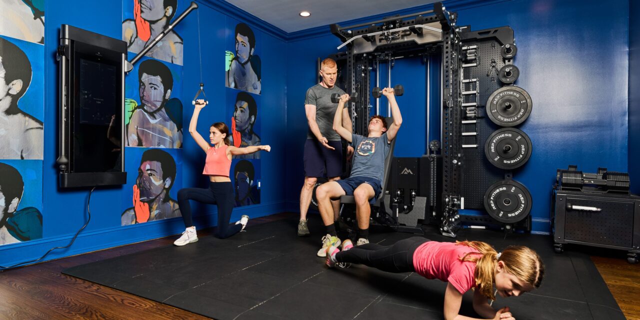 How to Build a Home Gym That Your Entire Family Can Use