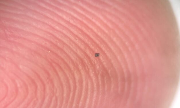 Dancing robot is the size of a grain of salt