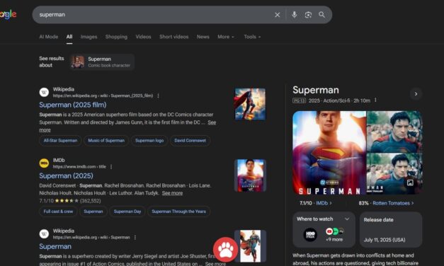 Google’s Superman Easter Egg Will Make You Want To Rewatch The Movie On HBO Max