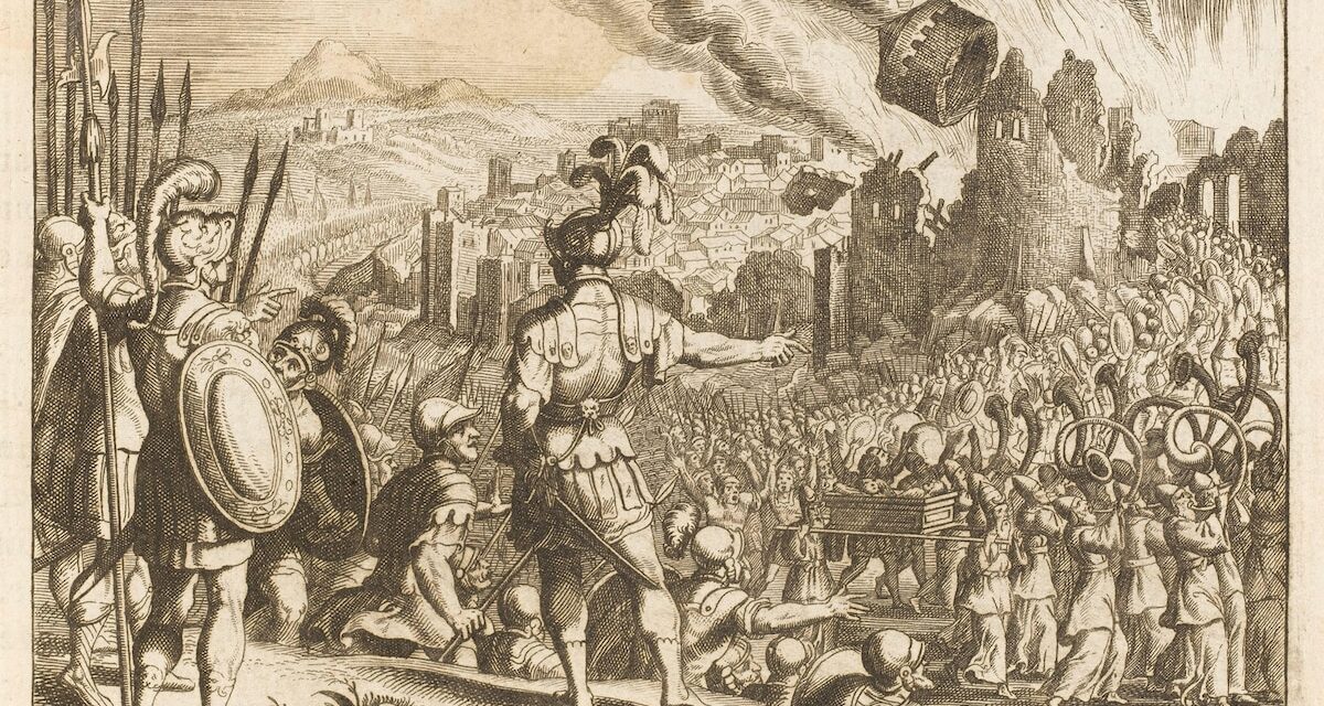 Is there archaeological evidence for the Biblical fall of Jericho?