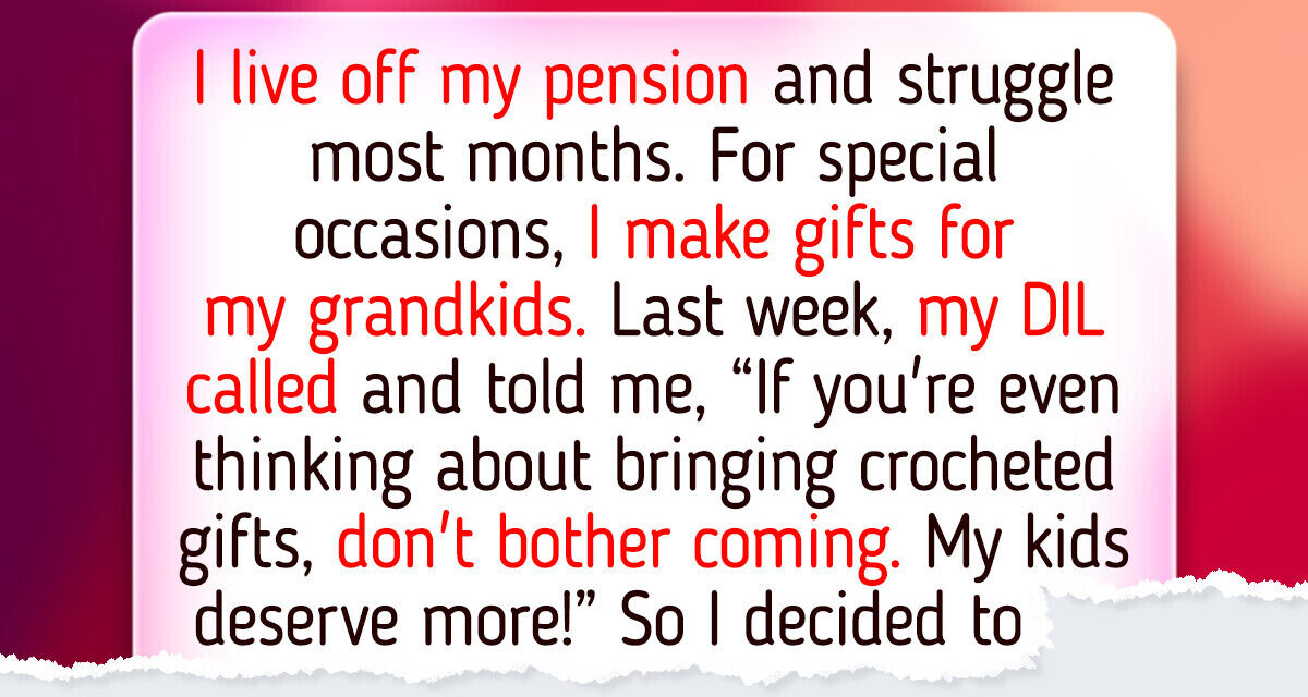 My DIL Refuses to Let Me See My Grandkids Because I’m “Too Poor” for Gifts