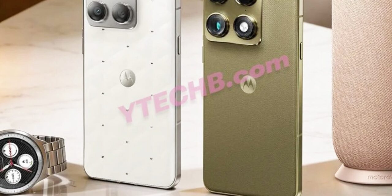 Leak reveals Motorola Signature with stylus, Moto Watch 360 and Moto Tag 2