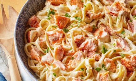 Salmon Alfredo