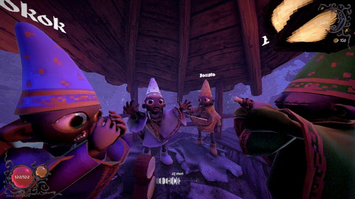 Yapyap is a jolly bit of gang wizard vandalism with a touch of Dark Messiah