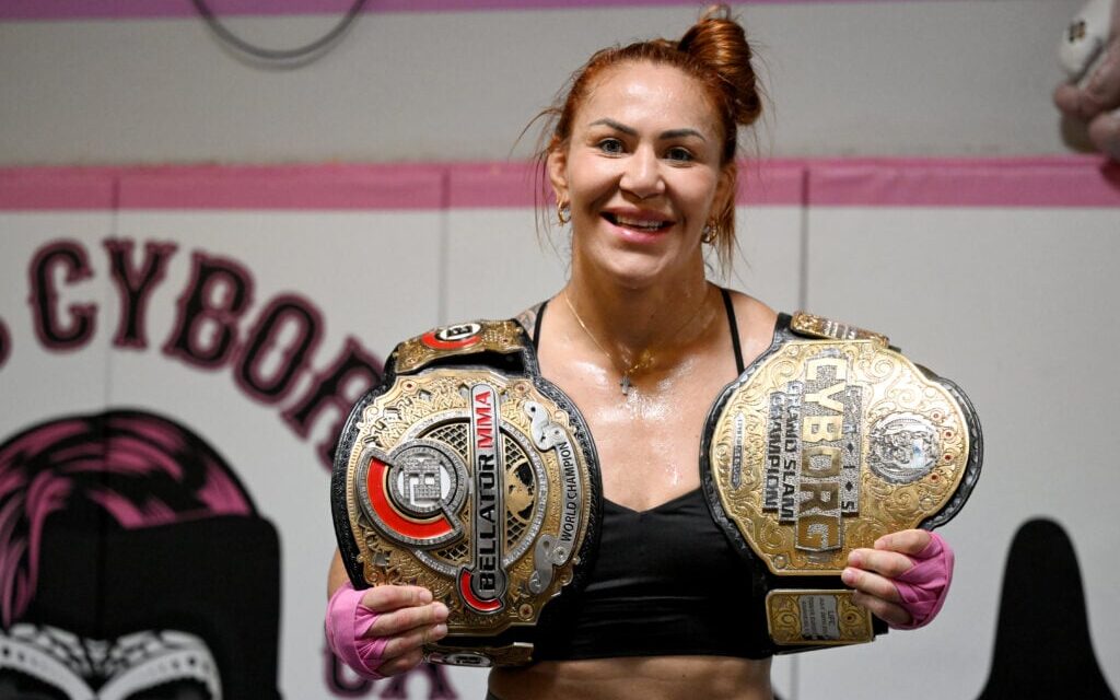 UFC legend Cris Cyborg can become the first fighter to simultaneously hold MMA and boxing titles