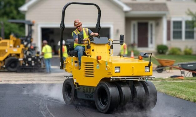 Sakai America Intros “Back-to-Basics” TS160-4 Pneumatic Tire Roller