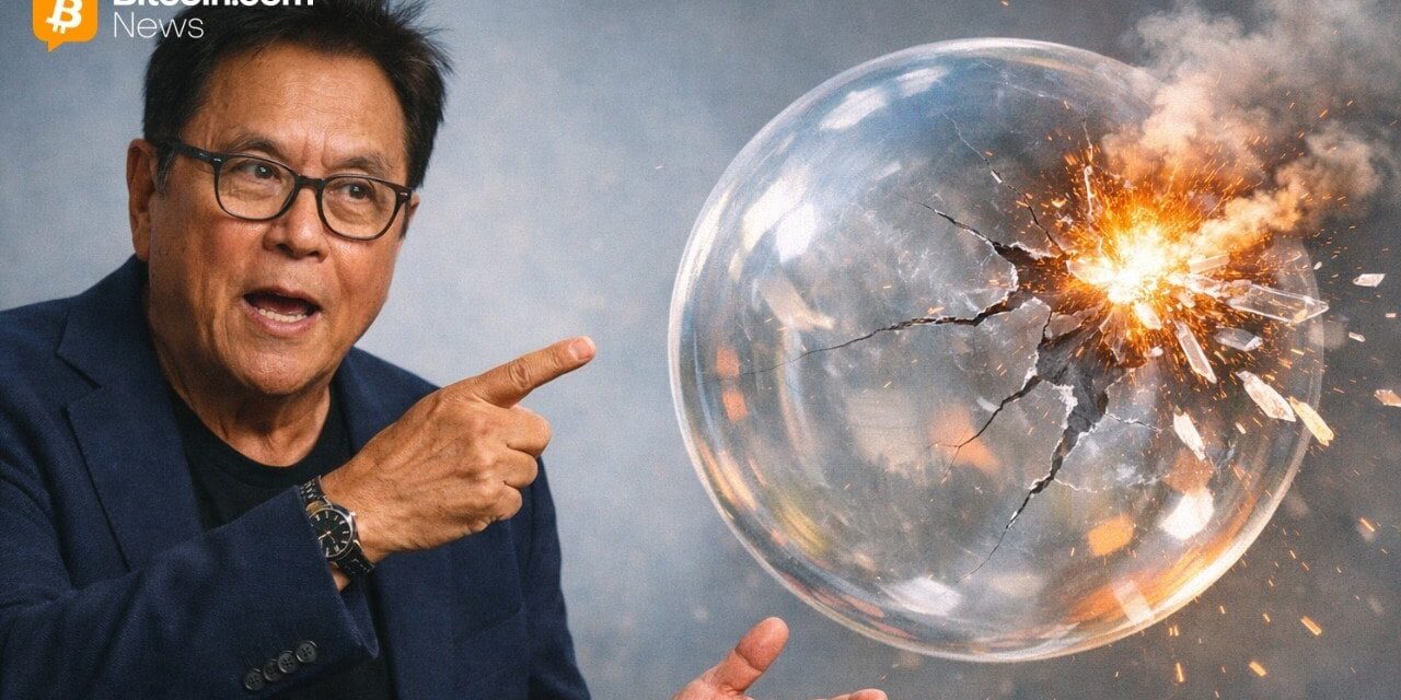 Robert Kiyosaki Predicts Bitcoin $750K, Ethereum $95K After Global Financial Crash