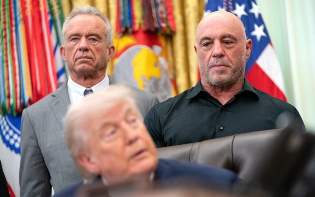 Joe Rogan explains what Donald Trump told him when they spoke at UFC 327: ‘He wasn’t mad’