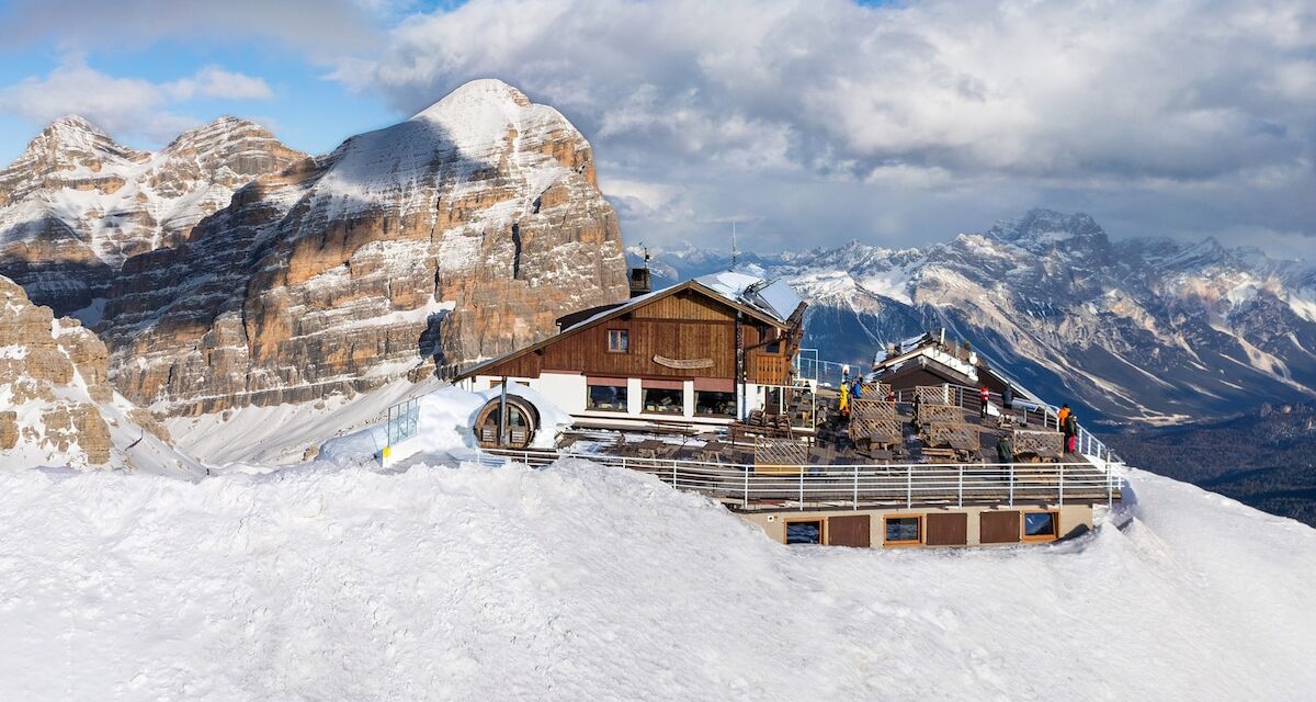 Ski the Italian Dolomites on a hut-to-hut mountain safari