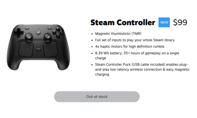 Don’t pay scalper prices for a Steam Controller