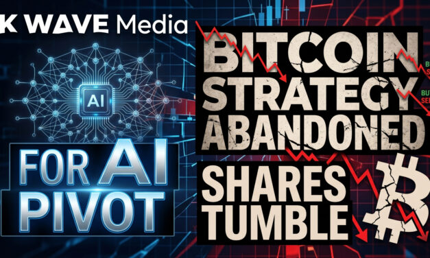 K Wave Media Abandons Bitcoin Strategy for AI Pivot, Shares Tumble