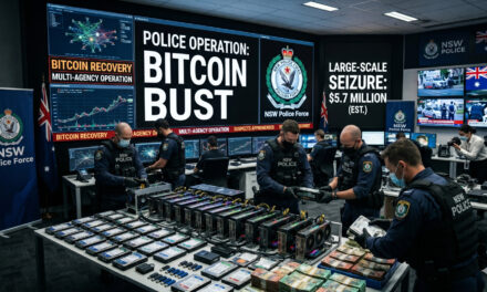 NSW Police Pull Off One of Australia’s Largest Bitcoin Busts in History 