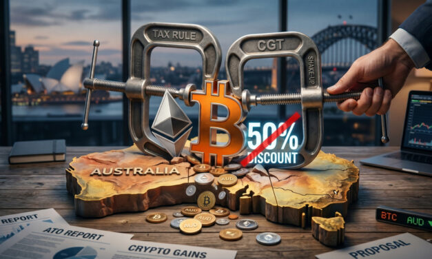 Australia Eyes Crypto Tax Shake-Up as CGT Discount Changes Loom