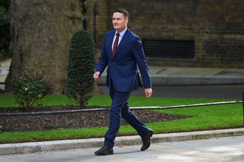 UK health minister Wes Streeting resigns