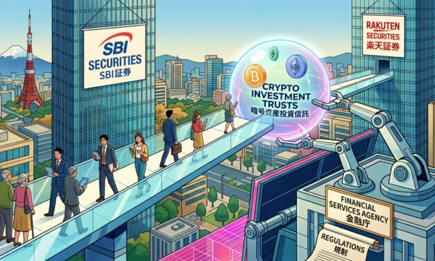 Japan Brokerages Build Crypto Funds as 2028 Reform Nears