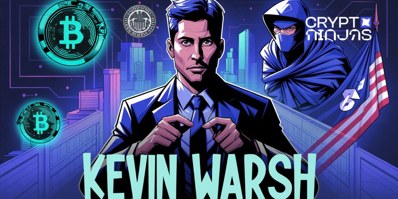 Pro-crypto Kevin Warsh Officially Sworn in As Fed Chairman