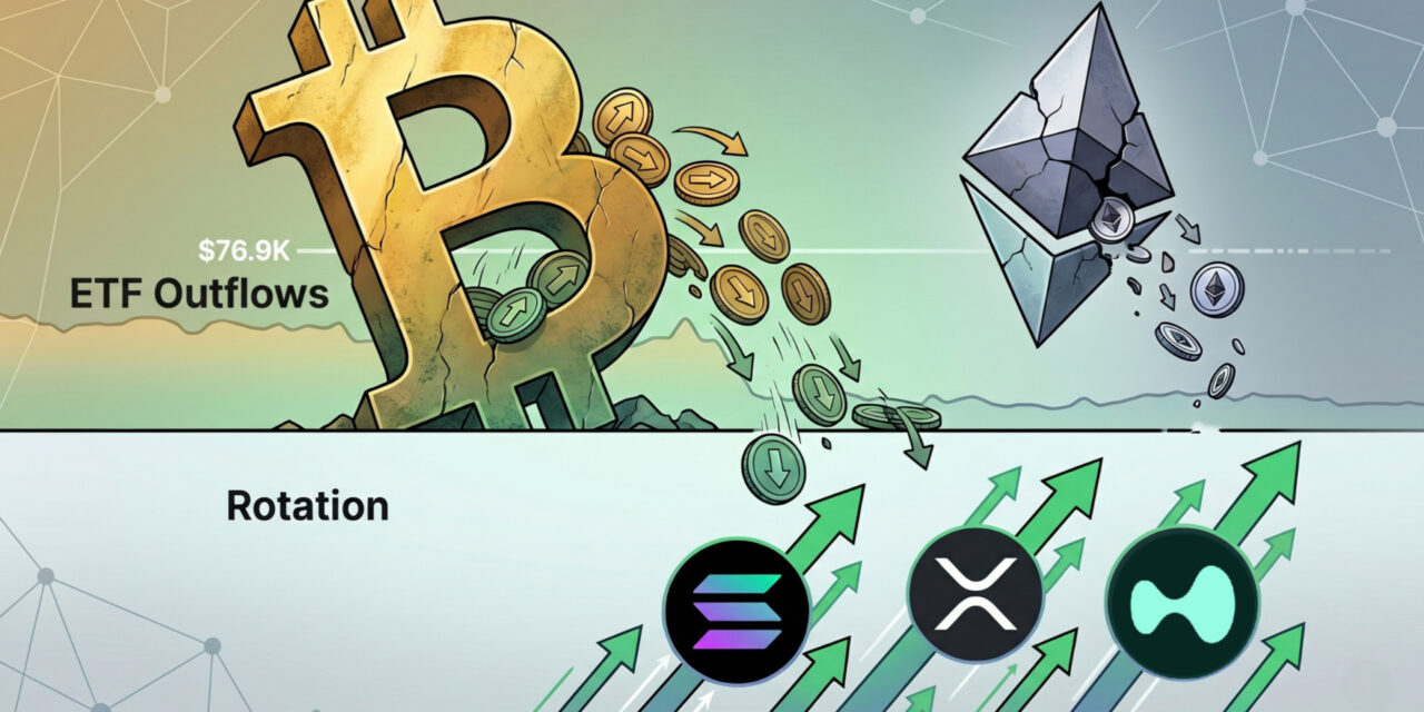 Bitcoin Stalls as ETF Outflows and Iran Deal Speculation Shake Crypto Markets