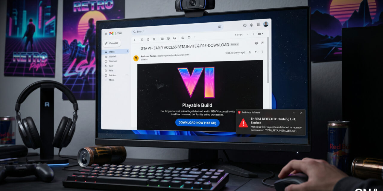 GTA 6 Hype Fuels Surge in Phishing Scams and Malware Campaigns