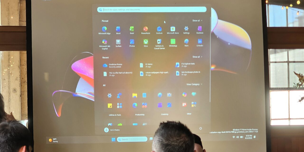Windows Insider meetups are back. I went to one and so should you