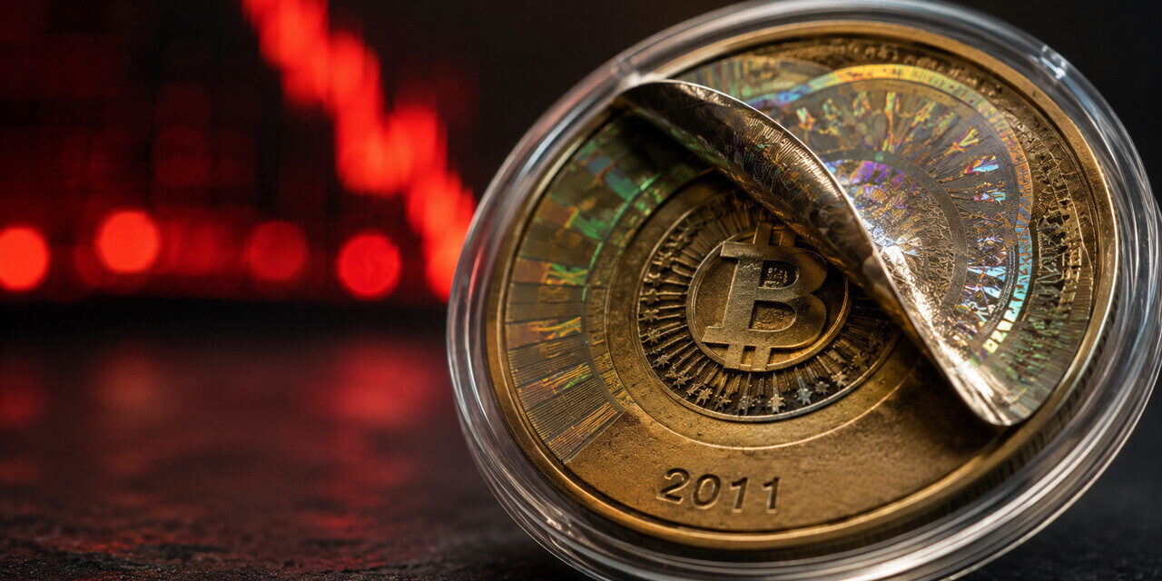 A 2011 physical Bitcoin loaded with 25 BTC was just unlocked during the $62k selloff