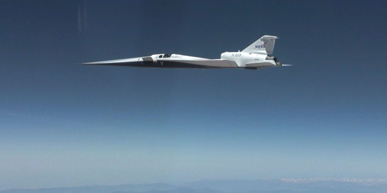 Going supersonic! NASA’s X-59 jet breaks sound barrier for the 1st time