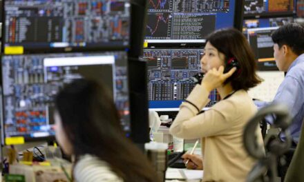 Global stocks slide led by meltdown in South Korea