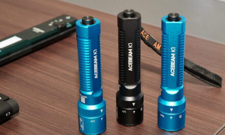 Acebeam K1 hands-on: EDC flashlight with red/white light comes with optional laser